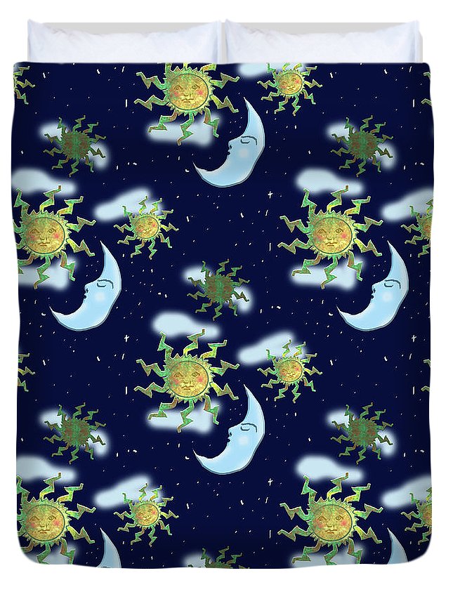Antique Sun - Duvet Cover