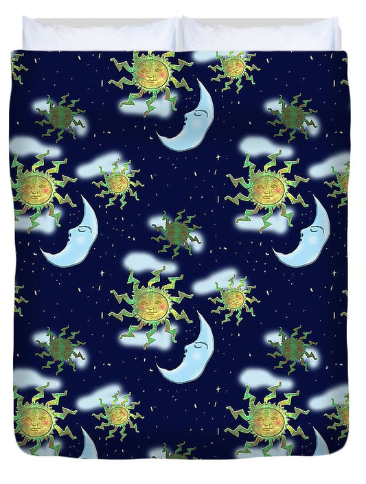 Antique Sun - Duvet Cover