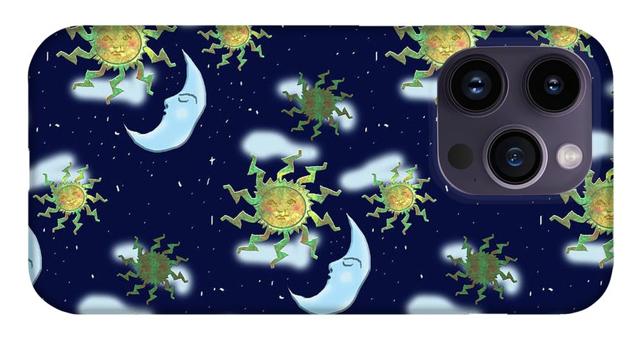 Antique Sun - Phone Case