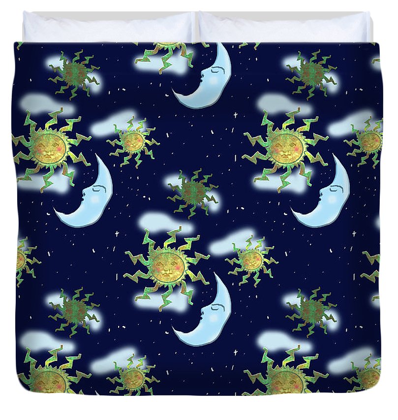 Antique Sun - Duvet Cover