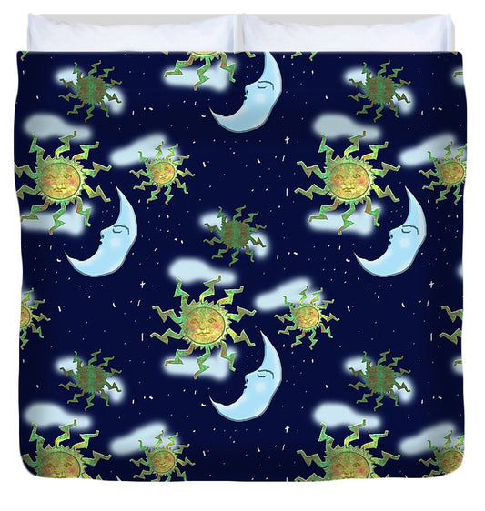 Antique Sun - Duvet Cover