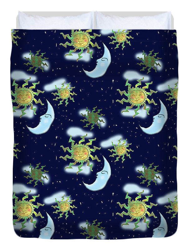 Antique Sun - Duvet Cover