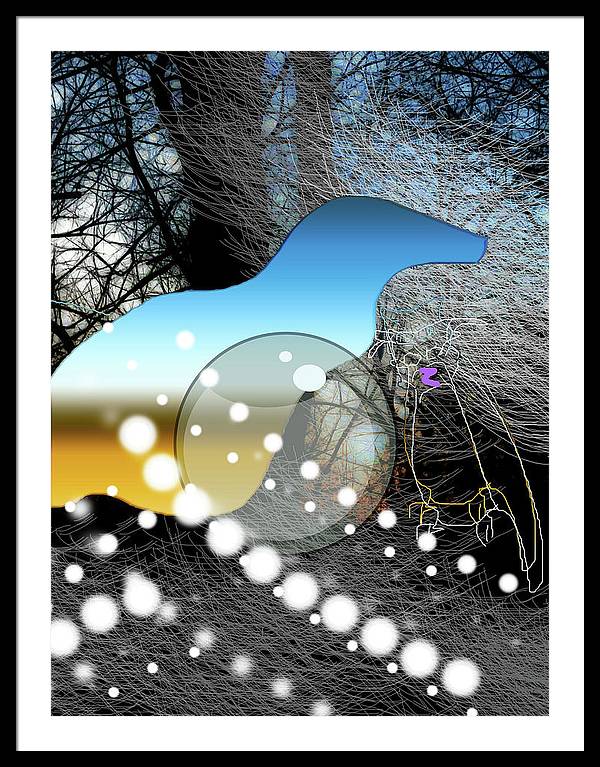 April Evening - Framed Print