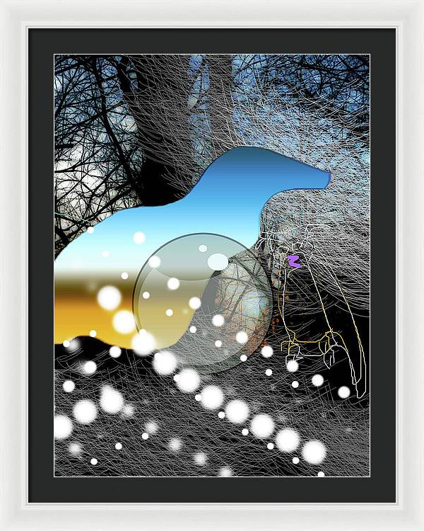 April Evening - Framed Print