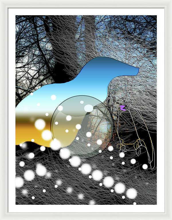 April Evening - Framed Print