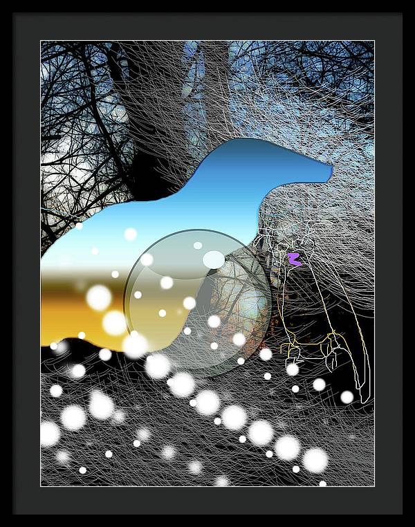 April Evening - Framed Print