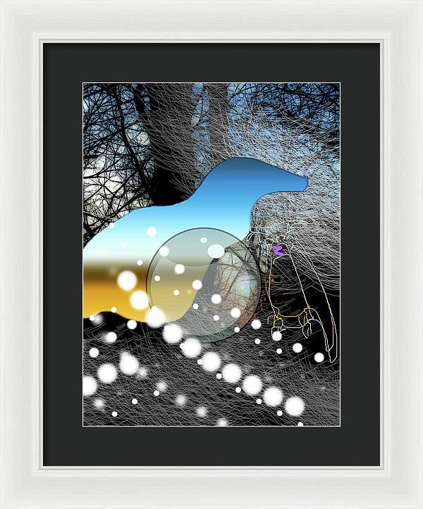 April Evening - Framed Print