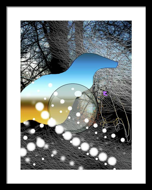 April Evening - Framed Print