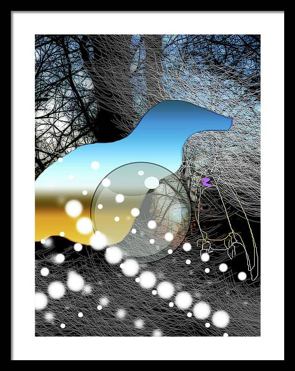 April Evening - Framed Print