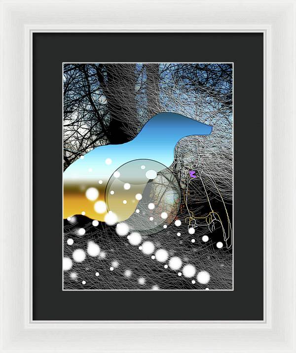 April Evening - Framed Print