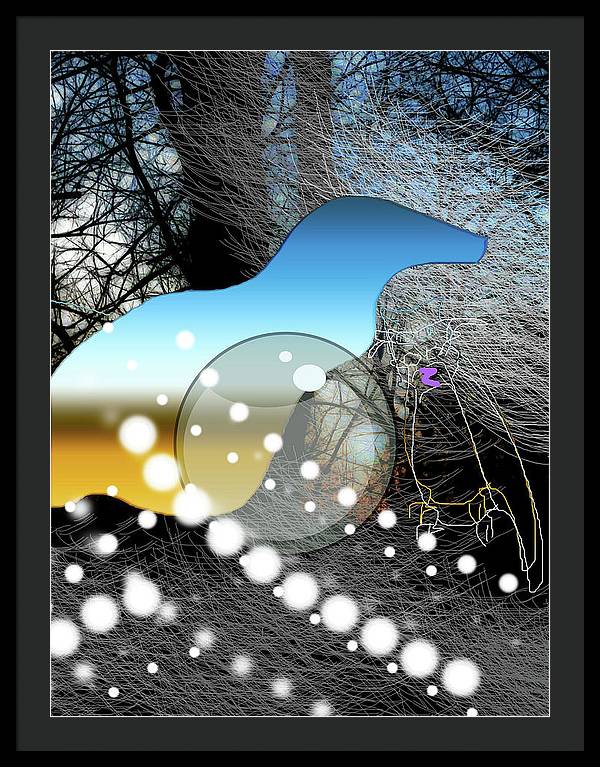 April Evening - Framed Print