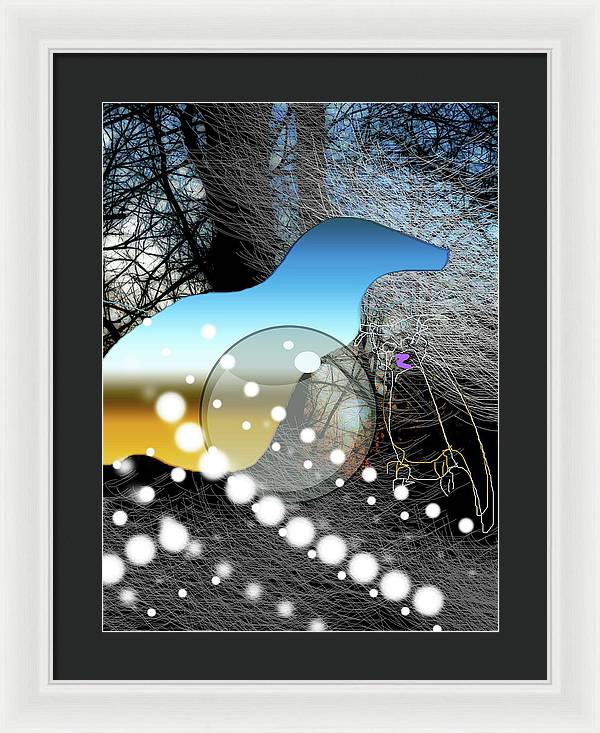 April Evening - Framed Print
