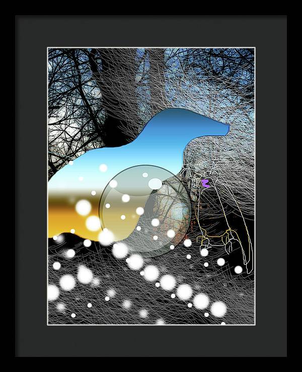April Evening - Framed Print