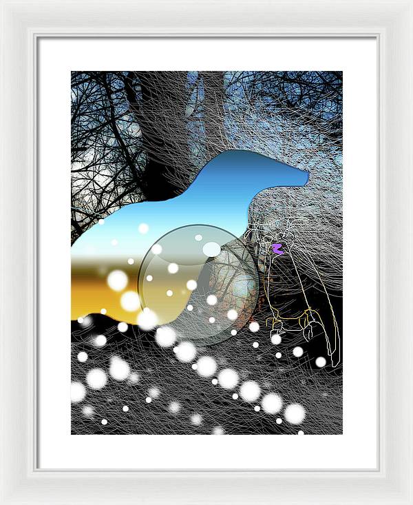 April Evening - Framed Print