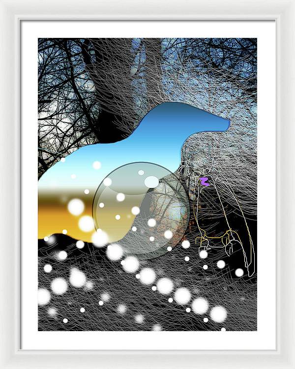 April Evening - Framed Print