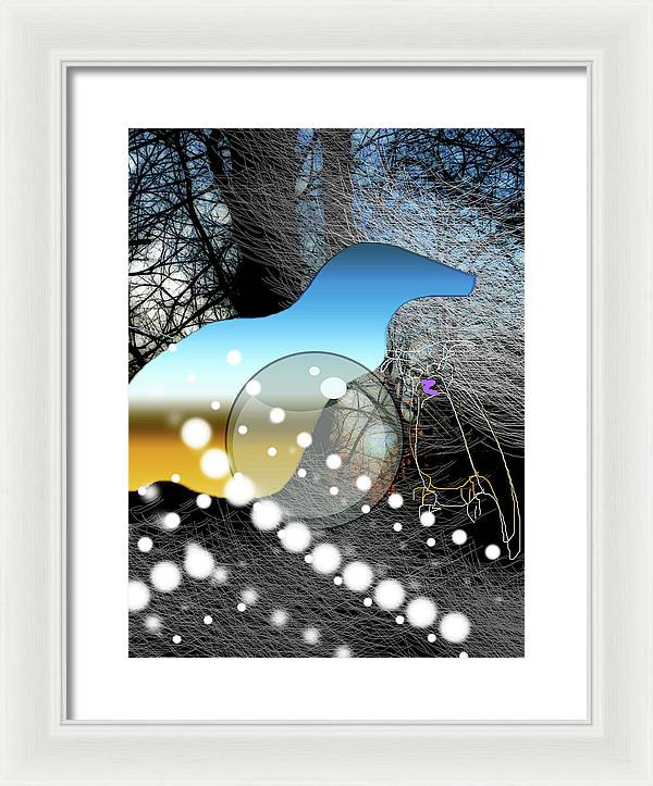 April Evening - Framed Print