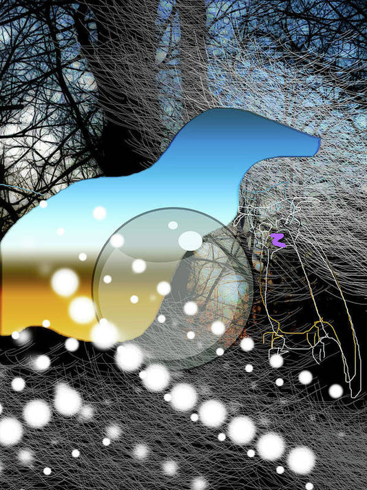 April Evening - Art Print