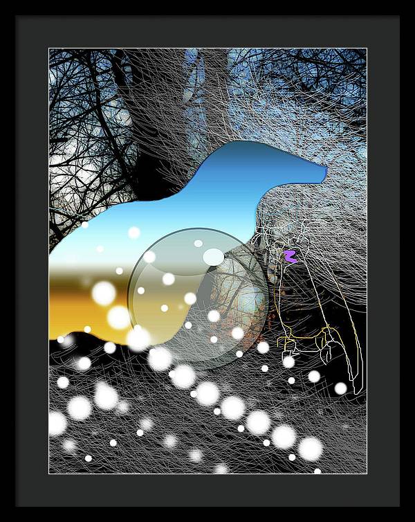 April Evening - Framed Print