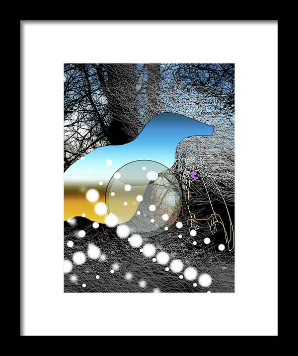 April Evening - Framed Print