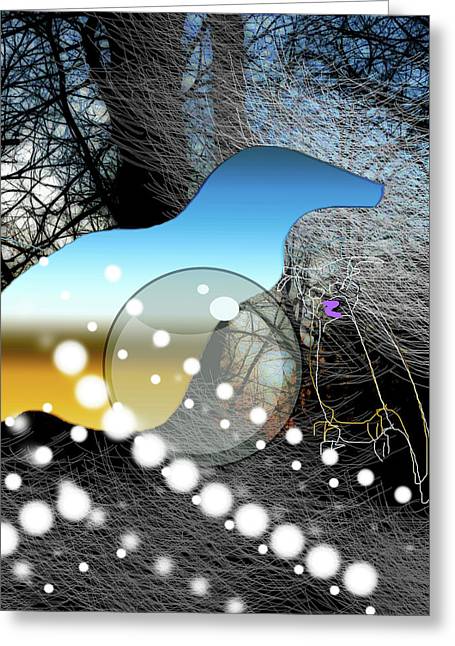 April Evening - Greeting Card