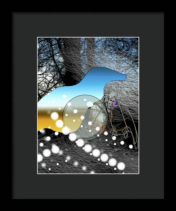 April Evening - Framed Print