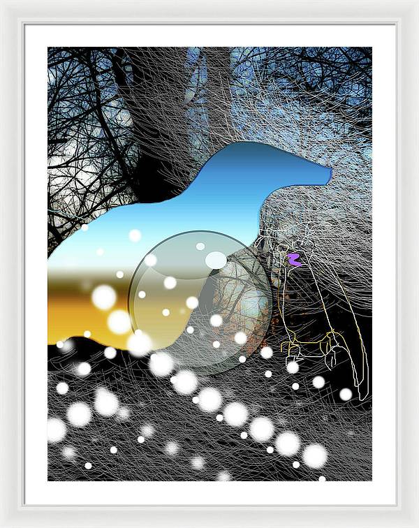 April Evening - Framed Print