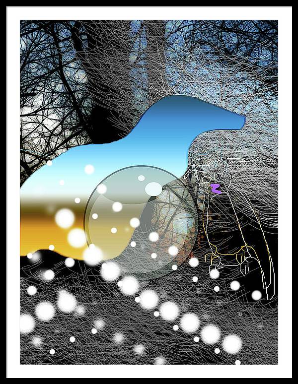 April Evening - Framed Print