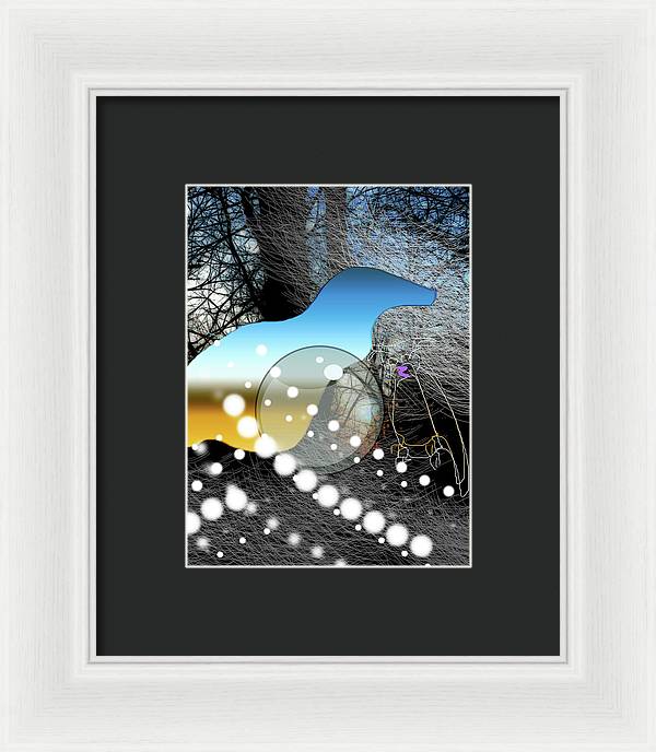 April Evening - Framed Print