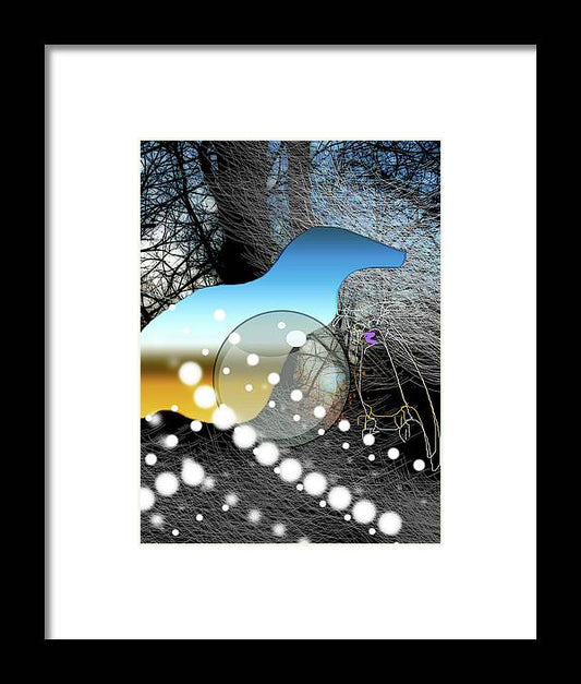 April Evening - Framed Print