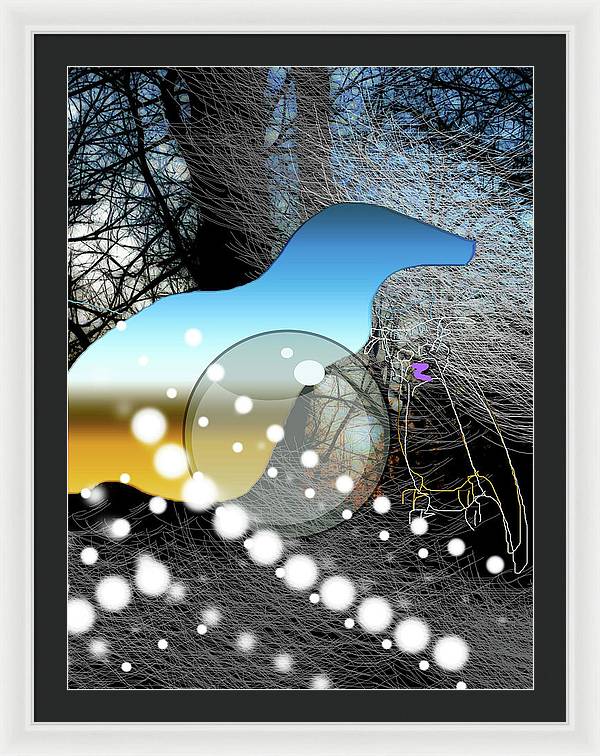 April Evening - Framed Print