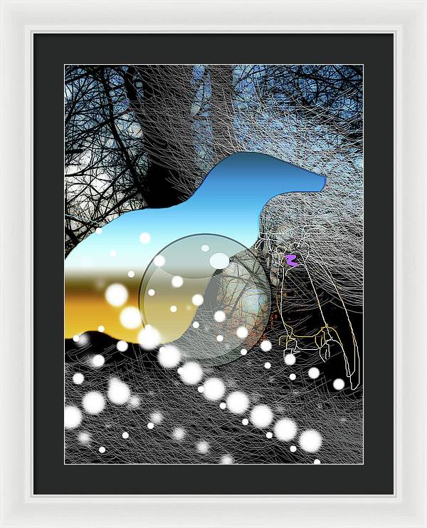April Evening - Framed Print