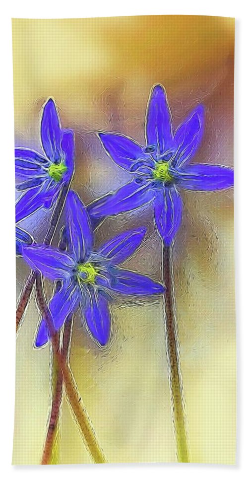 April Flowers - Bath Towel
