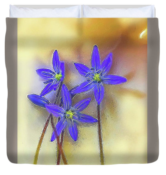 April Flowers - Duvet Cover