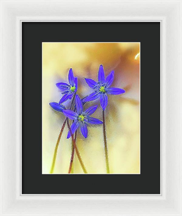 April Flowers - Framed Print