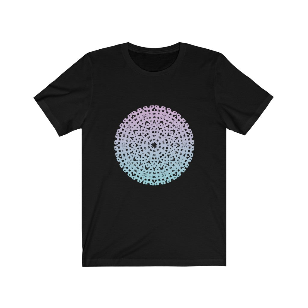 Pastel Celtic Knot Mandala Unisex Jersey Short Sleeve Tee