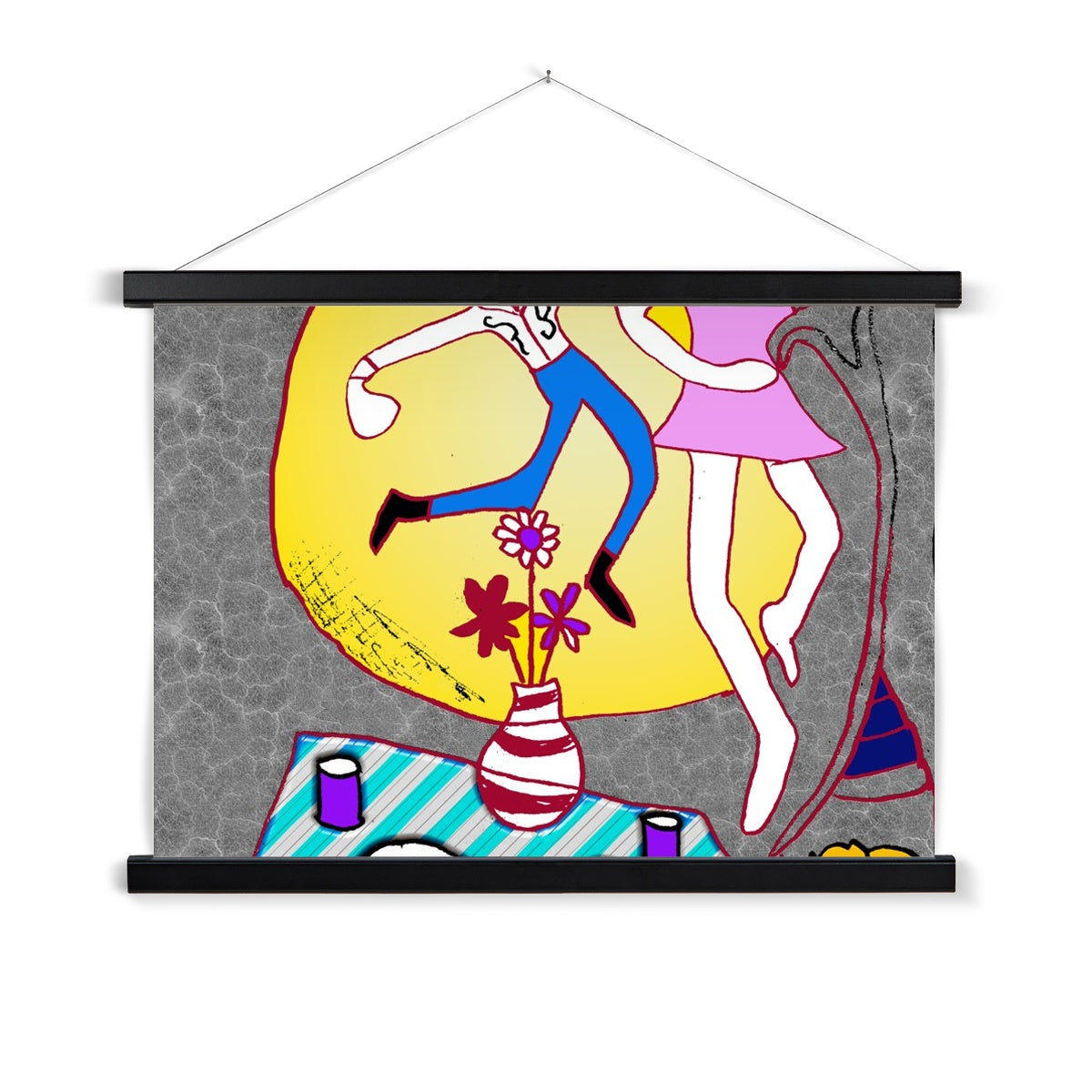 Dancin In The Moonlight Fine Art Print with Hanger