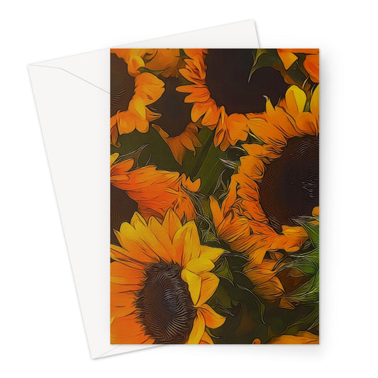 Sunflowers Greeting Card