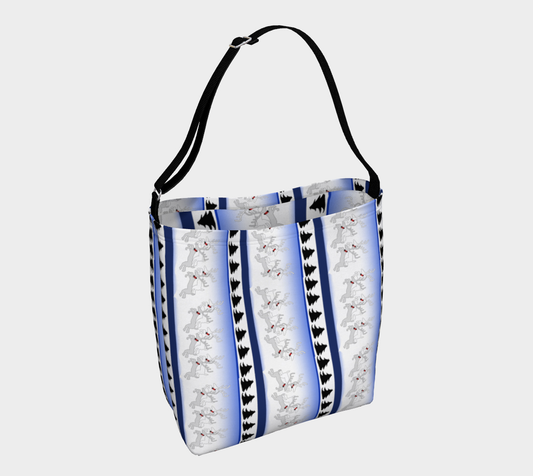 Reindeer Pattern Day Tote