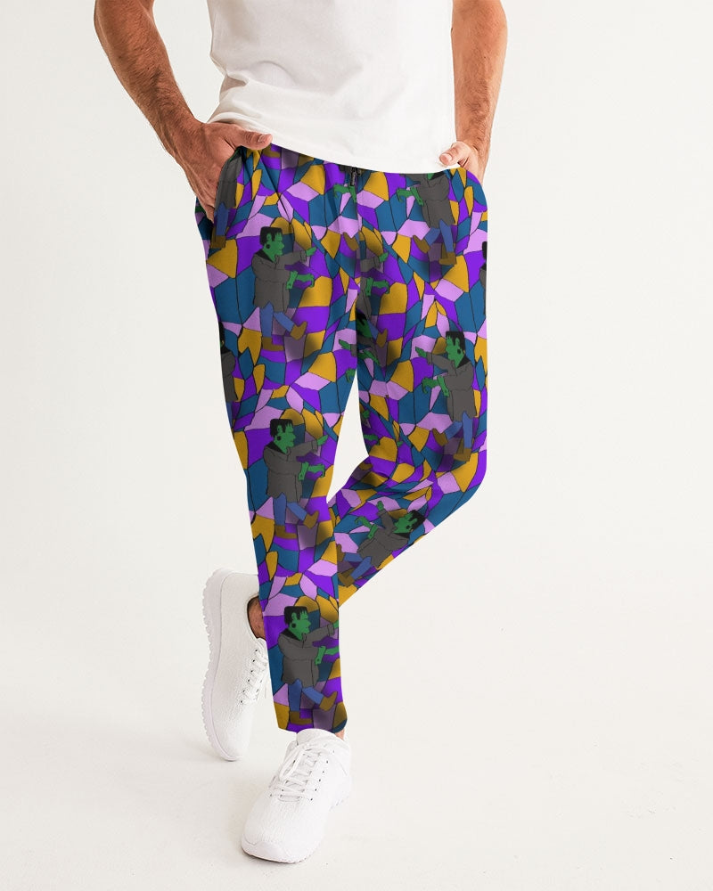 Frankenstein Pattern Men's Joggers