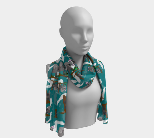 Koala Bears Long Scarf
