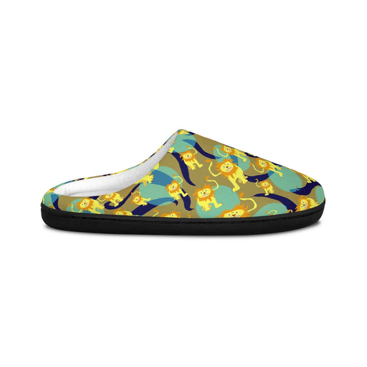 Lion Pattern Indoor Slippers