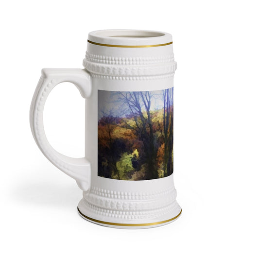 Fall Abstract landscape Stein Mug
