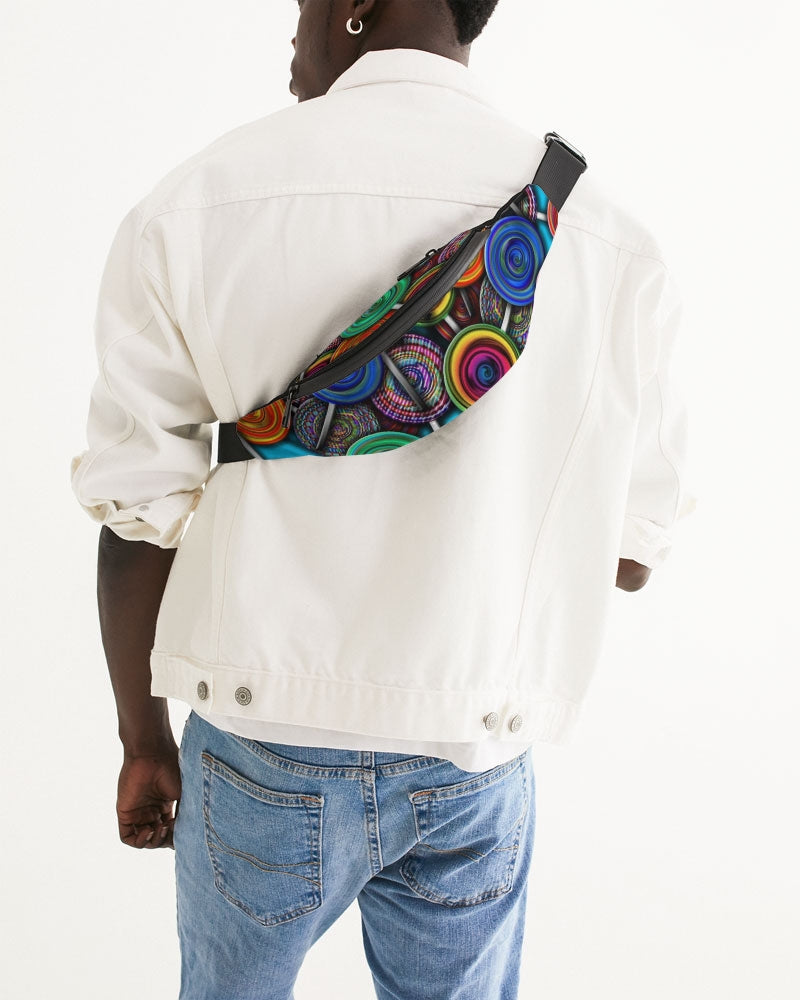 Colorful Lollipops Crossbody Sling Bag