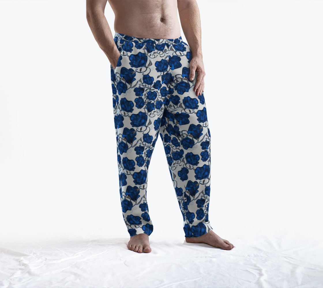 Blue Roses Lounge Pants