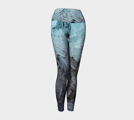 Window Frost Yoga Leggings
