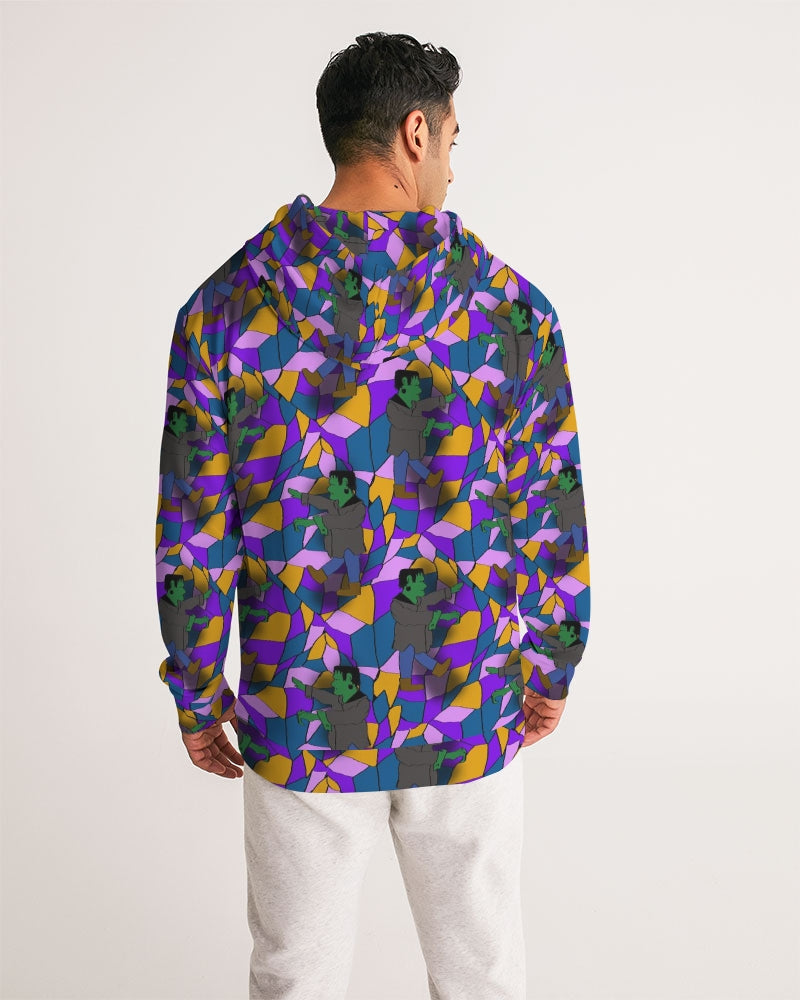 Frankenstein Pattern Men's Hoodie