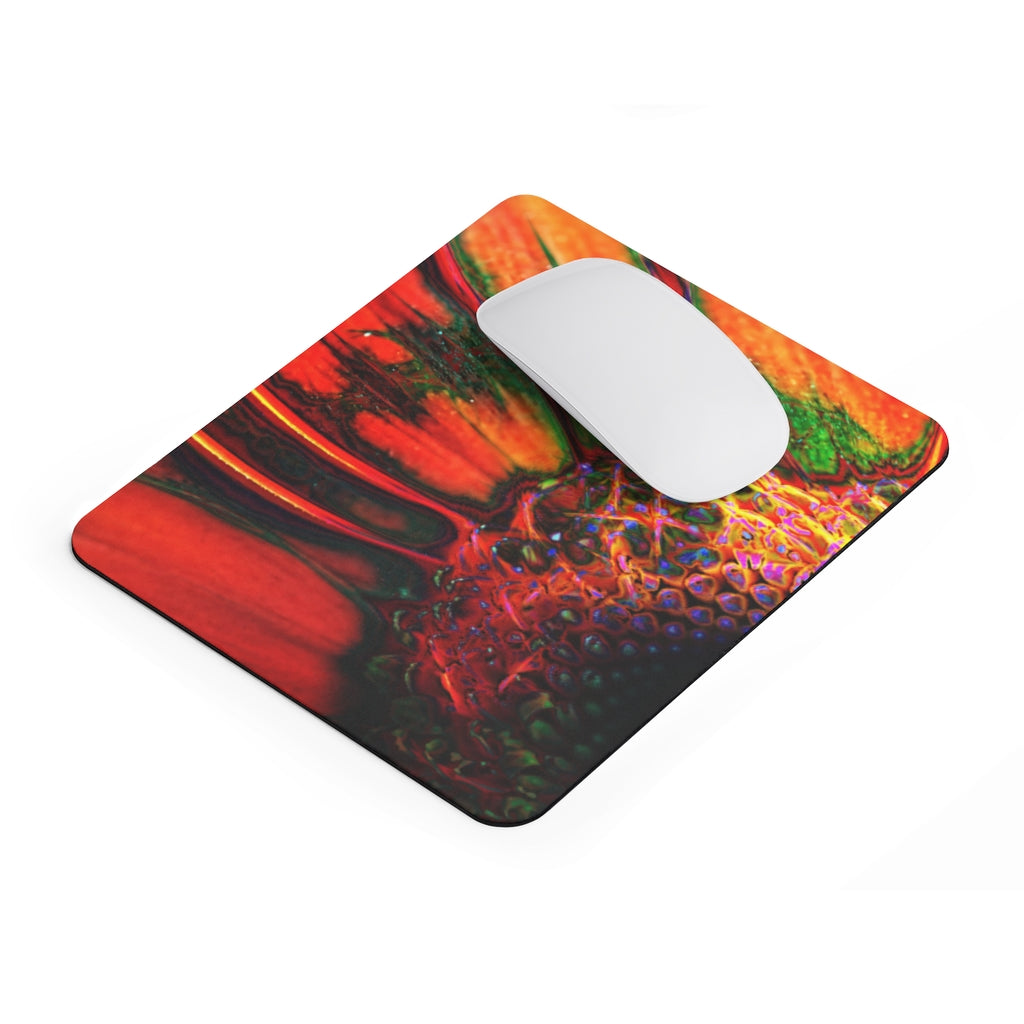 Orange Daisy Mousepad
