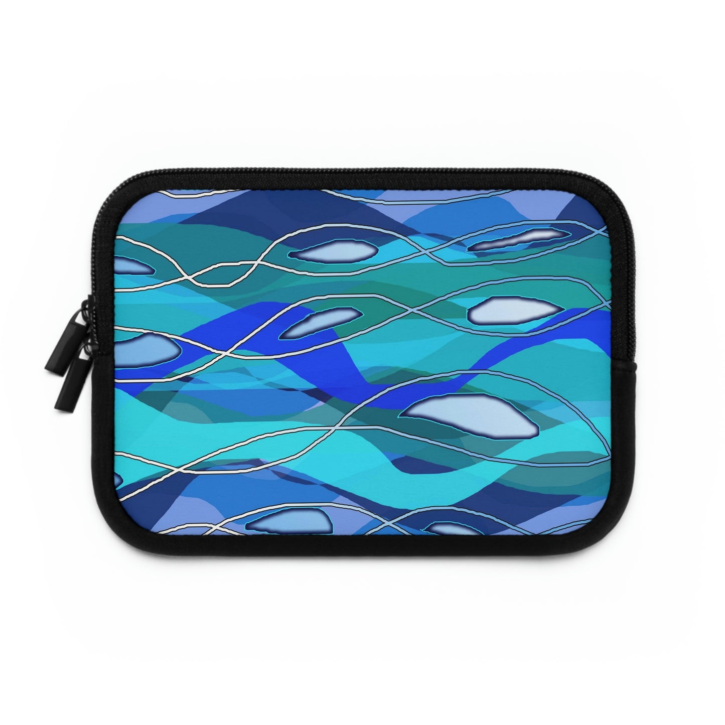 Wavy Blue Laptop Sleeve