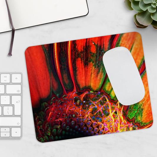 Orange Daisy Mousepad