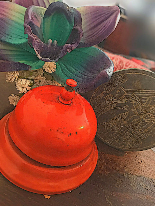 Bell and the Flower Digital Image Download